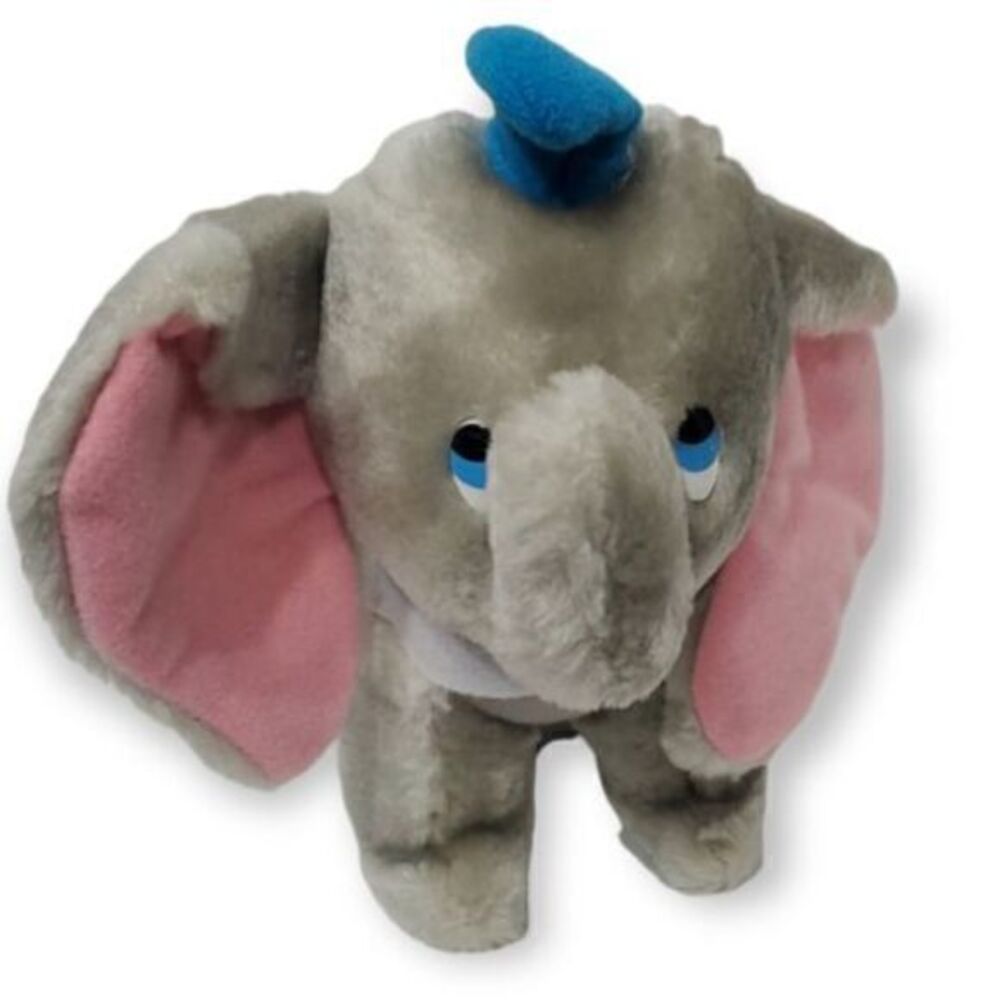 Dumbo Plush Toy 8” Stuffed Animal Flying‎ Elephant Vintage Disney